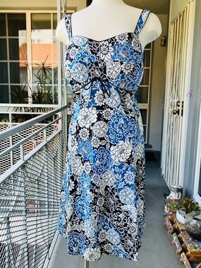 KSL Plus Size Floral Dress
